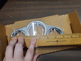 OEM Harley Davidson Chrome Gauge Mount Bracket Top NOS Touring Softail 67504-04
