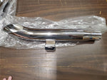 Harley Slip-On Mufflers Dyno-Power Chrome Turn-Out Fatboy FLSTN Softail 1995^