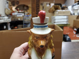 Vtg EMPTY 1974 Jim Beam Renee Fox  Decanter Regal China Collectible Nice