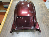 Burgundy Rear Motorcycle Fender American Ironhorse Judge Tejas Strutless 11"