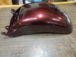 Burgundy Rear Motorcycle Fender American Ironhorse Judge Tejas Strutless 11"