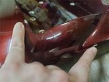 Burgundy Rear Motorcycle Fender American Ironhorse Judge Tejas Strutless 11"