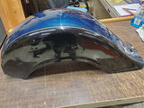 New T/O Turquoise Black Pinstriped Rear Motorcycle Fender Suzuki VL1500 Intruder