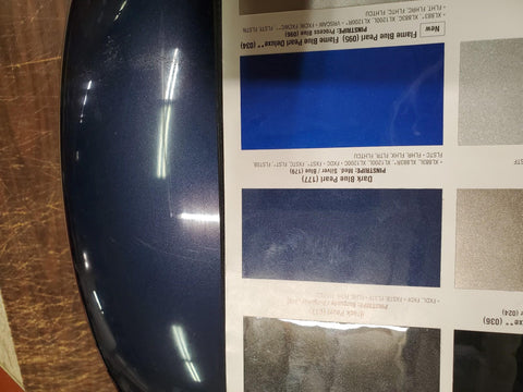 Front Fender Dark Blue Pearl? Harley FLHX Street Road glide 13< flh Smooth