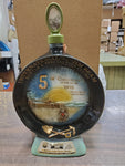 Vtg EMPTY 1975 Jim Beam 5th Convention Gold Miner Sacramento California Decanter