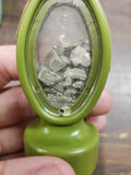 Vtg EMPTY 1975 Jim Beam 5th Convention Gold Miner Sacramento California Decanter