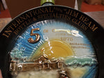 Vtg EMPTY 1975 Jim Beam 5th Convention Gold Miner Sacramento California Decanter