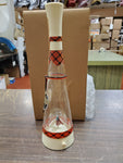 Vtg EMPTY Gilbey's Spey Royal Scotch Whisky Decanter Music Box with Dancer 17"