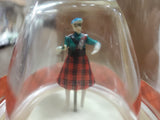 Vtg EMPTY Gilbey's Spey Royal Scotch Whisky Decanter Music Box with Dancer 17"