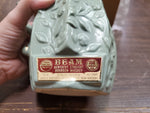 Vtg EMPTY 1982 Jim Beam Green J.J. McShane Embossed Liquor Decanter Regal China