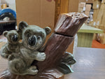 Vtg Empty 1973 Jim Beam Australia Koala Bear Genuine Regal China Decanter Bottle