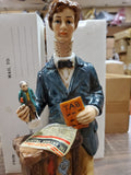 Vtg EMPTY limited edition 1971 Mr. Bottle Collective National Porcelain Decanter