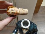 Vtg EMPTY limited edition 1971 Mr. Bottle Collective National Porcelain Decanter