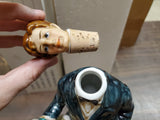 Vtg EMPTY limited edition 1971 Mr. Bottle Collective National Porcelain Decanter