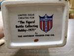 Vtg EMPTY limited edition 1971 Mr. Bottle Collective National Porcelain Decanter