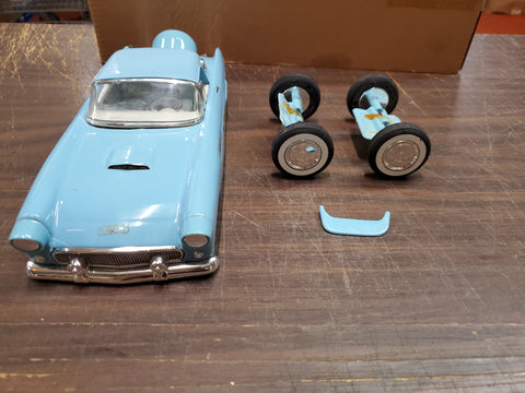 1956 Ford T-Bird Blue Jim Beam Regal Decanter Bottle For Penna EMPTY Collectible