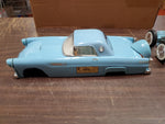 1956 Ford T-Bird Blue Jim Beam Regal Decanter Bottle For Penna EMPTY Collectible