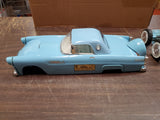 1956 Ford T-Bird Blue Jim Beam Regal Decanter Bottle For Penna EMPTY Collectible