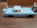 1956 Ford T-Bird Blue Jim Beam Regal Decanter Bottle For Penna EMPTY Collectible