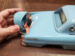 1956 Ford T-Bird Blue Jim Beam Regal Decanter Bottle For Penna EMPTY Collectible