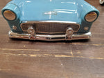 1956 Ford T-Bird Blue Jim Beam Regal Decanter Bottle For Penna EMPTY Collectible