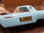 1956 Ford T-Bird Blue Jim Beam Regal Decanter Bottle For Penna EMPTY Collectible