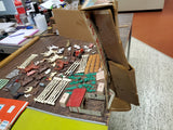 Vtg Marx Modern Tin Farm Set Barn Animals Tractor Farm Equipment #3931 Collectib