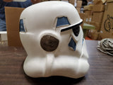 Vtg Thick Plastic 20th Century Fox Star Wars Storm Trooper Full Mask Collectible