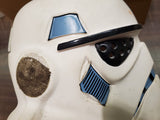 Vtg Thick Plastic 20th Century Fox Star Wars Storm Trooper Full Mask Collectible