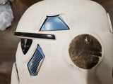 Vtg Thick Plastic 20th Century Fox Star Wars Storm Trooper Full Mask Collectible