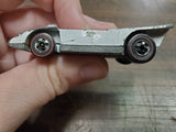 Hot Wheels Redline Toy Car Steam Roller 1973 white Vtg Hong Kong Mattel