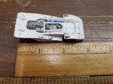 Hot Wheels Redline Toy Car Steam Roller 1973 white Vtg Hong Kong Mattel