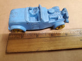 Vintage Auburn Rubber Roadsters Racecars Green Toy No. 5 Blue Toy No. Circa '50s