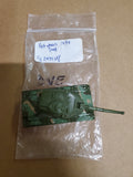 Vintage 1974 Hot Wheels Mattel Malaysia Green Military Artillery Tank