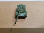 Vintage 1974 Hot Wheels Mattel Malaysia Green Military Artillery Tank