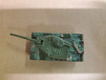 Vintage 1974 Hot Wheels Mattel Malaysia Green Military Artillery Tank