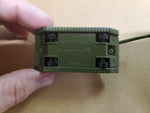 Vintage 1974 Hot Wheels Mattel Malaysia Green Military Artillery Tank