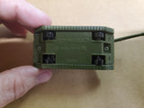 Vintage 1974 Hot Wheels Mattel Malaysia Green Military Artillery Tank