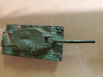 Vintage 1974 Hot Wheels Mattel Malaysia Green Military Artillery Tank