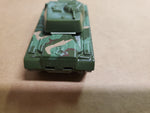 Vintage 1974 Hot Wheels Mattel Malaysia Green Military Artillery Tank