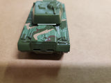 Vintage 1974 Hot Wheels Mattel Malaysia Green Military Artillery Tank