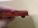 VINTAGE MIDGE TOY RED FIRE TRUCK ROCKFORD, ILLINOIS MADE IN USA PAT.2775847