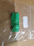 VTG PLASTIC TOOTSIE TOY GREEN JAGUAR XK CONVERTIBLE RACE CAR CHICAGO 24 USA