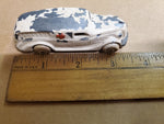 Vtg 1930-1940 Barclay Ambulance White W/ Red Cross Lead Alloy Cast 3 1/2 Inches