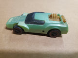 Vtg Hot Wheels Mattel 1969 Sizzlers Light Green Racecar Made in Mexico