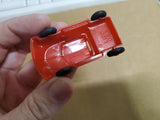 VINTAGE LIDO TOYS PLASTIC RED TRUCK AND GREEN 4 DOOR SEDAN TOY LOT