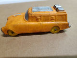 Vintage Auburn Rubber #504 Orange Airport Taxi Cab Station Wagon Car