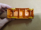 Vintage Auburn Rubber #504 Orange Airport Taxi Cab Station Wagon Car