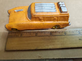 Vintage Auburn Rubber #504 Orange Airport Taxi Cab Station Wagon Car