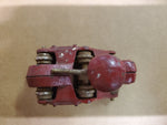 Vtg Kilgore 1920'S Tank Red No Tracks Beautiful Collectors Item Toy Rare